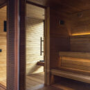 Auroom Natura Modern Outdoor Sauna with Changing Room