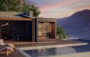 Auroom Natura Modern Outdoor Sauna with Changing Room