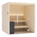 Auroom Emma Glass Cabin Sauna Kit